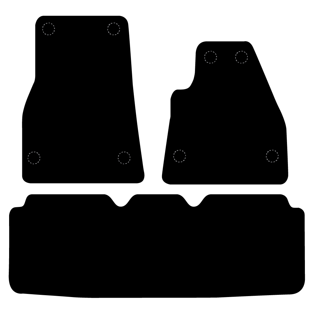 Tesla S Model Car mats